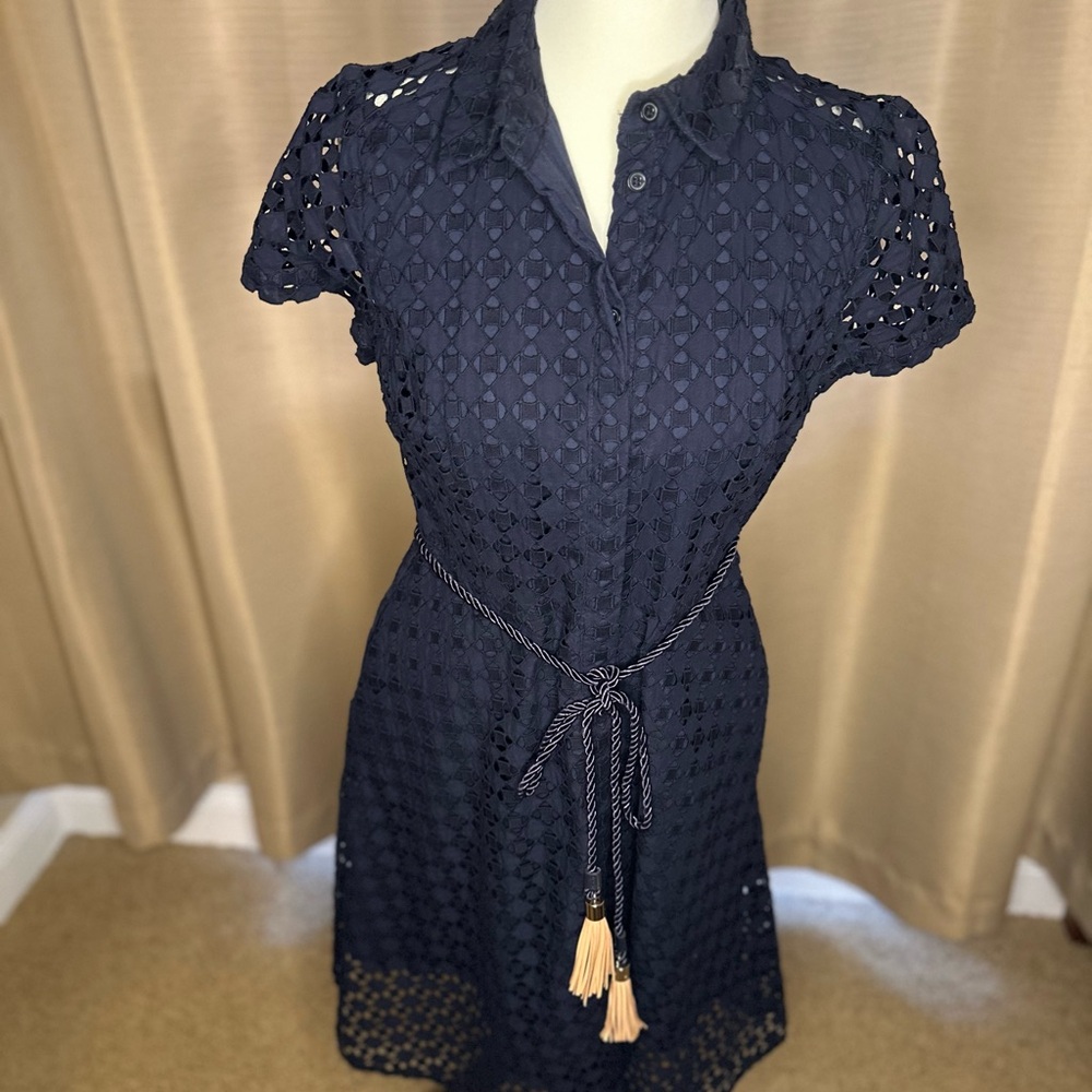 Ann Taylor Navy  Mini Dress